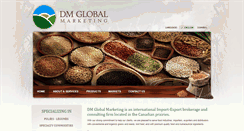 Desktop Screenshot of dmglobalmarketing.ca